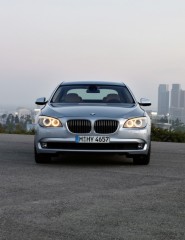 картинка BMW ActiveHybrid 7 на рассвете - , для мобильного телефона