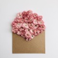 нежные цветы в конверте