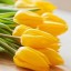 желтые тюльпаны, flowers на телефон