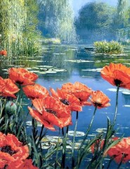 картинка цветы на пруду - болотные украшения, для мобильного телефона