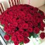 огромный букет красных роз на телефон