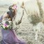 Фото: девушка, конь на телефон