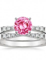  , Pink Diamond Ring - ,   