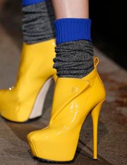 картинка яркие желтые туфельки - , для мобильного телефона