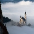 картинка для сотового телефона "Замок в тумане"