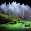 Пещерное озеро на телефон