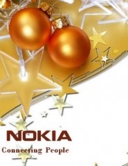 картинка Нокиа(рождество) - , для мобильного телефона
