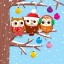 Christmas Owls,   