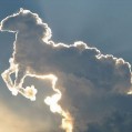 картинки облако в виде лошади для телефона
