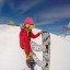 сноубордистка, снег, зима на телефон