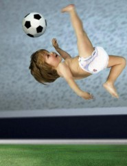 картинка Малыш футбол - , для мобильного телефона