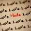 love, hate,   