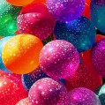 картинка для сотового телефона "цветные шарики, фон"