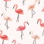 розовые фламинго, фон на телефон
